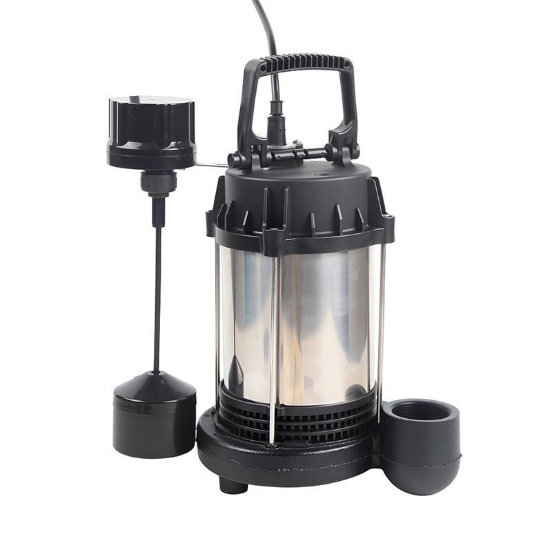 Pompa per raccolta delle acque reflue in acciaio inossidabile per acque sporche