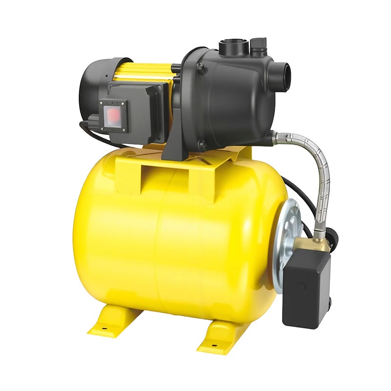 Pompa a getto elettrica per pozzo poco profondo da giardino con serbatoio dell'acqua a pressione