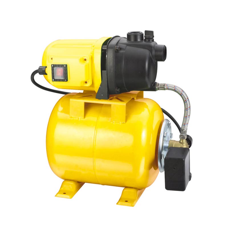 Pompa da giardino per pozzi poco profondi con serbatoio a pressione