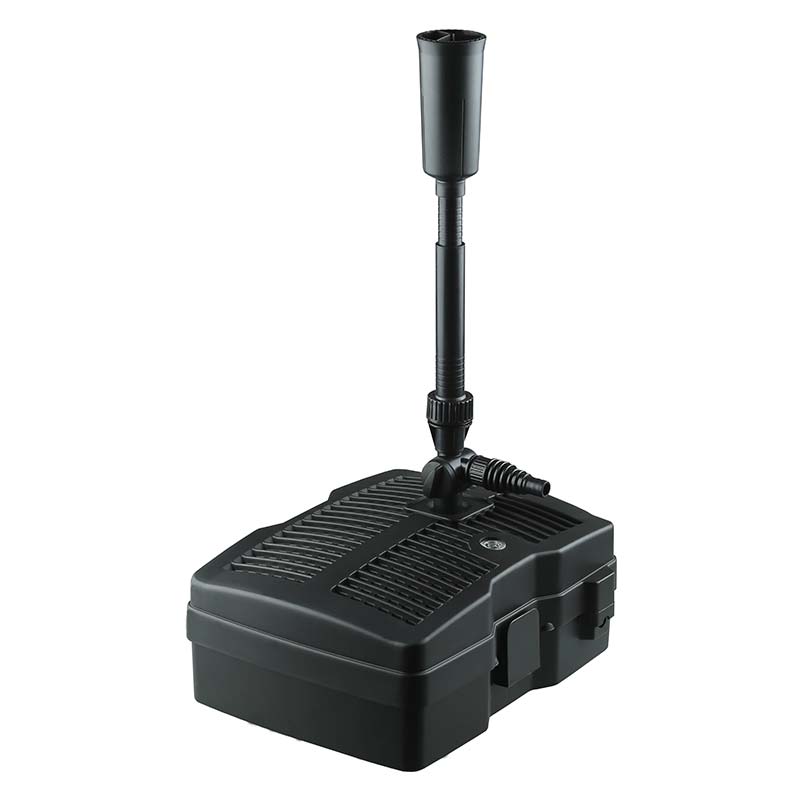 Pompa per fontana per laghetto con pesci WaterFall con vari ugelli